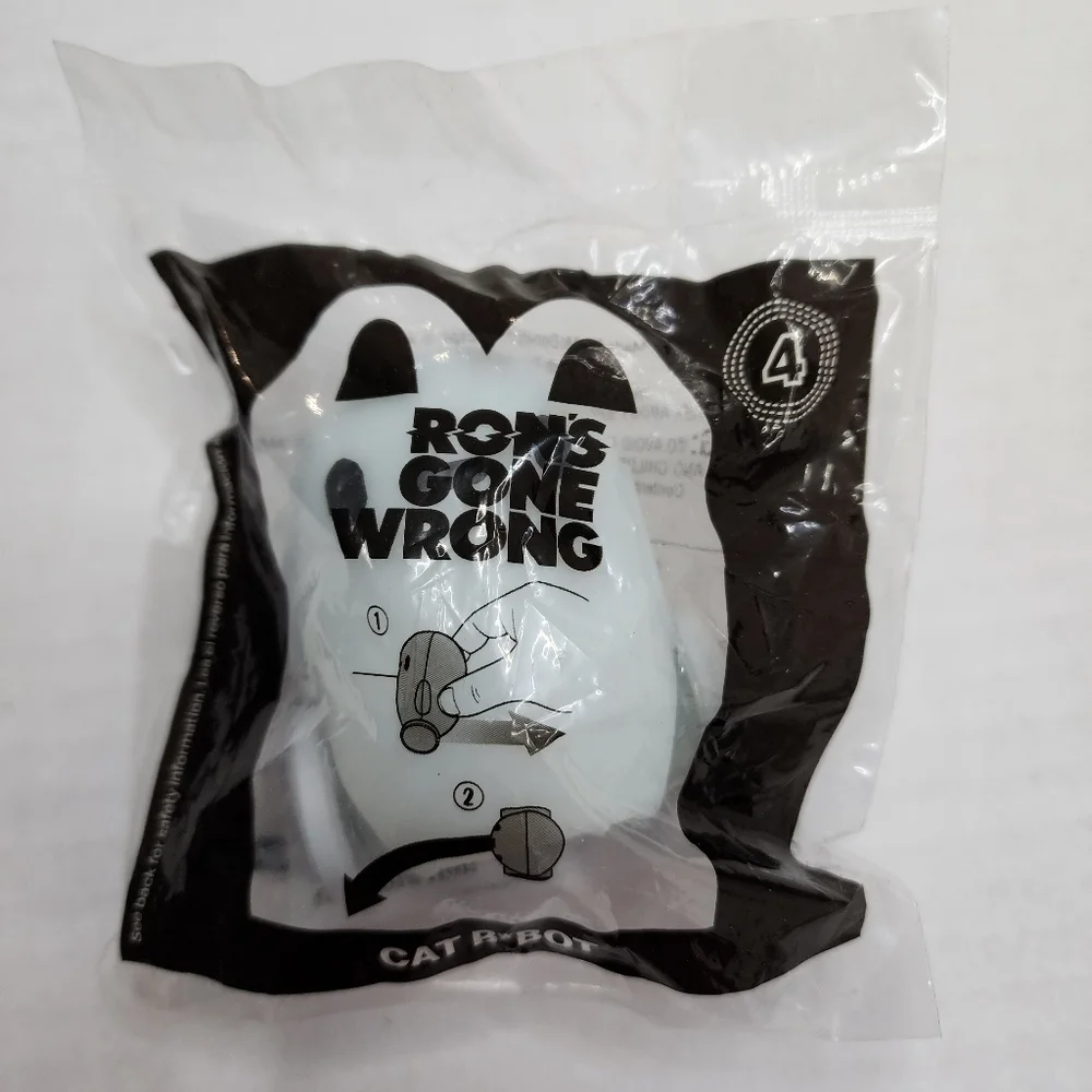 2021 McDonald's Toy #4 Ron's Gone Wrong Cat B*Bot